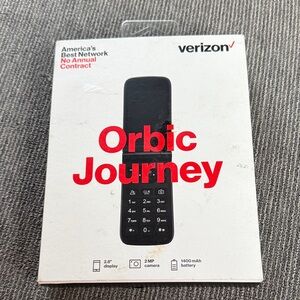 NWT Journey Flip Phone (Black) - Verizon 3:8